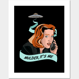 Mulder It's me Posters and Art